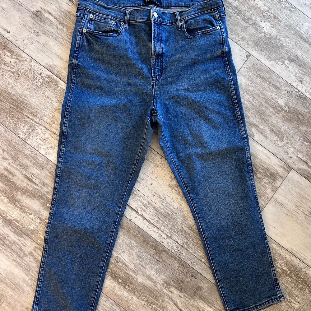 GAP denim high rise vintage slim size 16